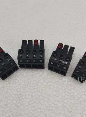 丹弗斯变频器接线端子插头L1 L2 L3 /U V W PE/AUX RELAY/R-R+