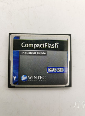 工业内存卡WINTEC CompactFlash 256MB W7CF256M1TA-H20PB-001