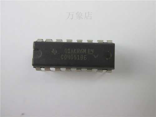 CD4051BE DIP16 集成电路 IC芯片