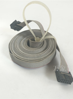 变频器面板延长线 连接线 2*5P 排线FC-10P 灰色28AWG 2551/3.36M