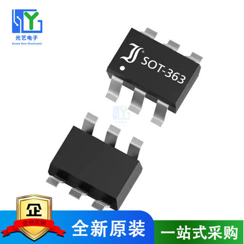 原装 BC847PN 晶体管 - 双极 (BJT) - 阵列 NPN，PNP 45V 100mA 1