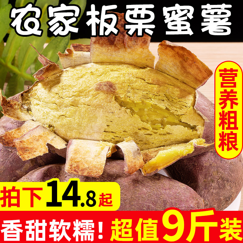 山东板栗红蜜薯9斤当季农家香甜心番薯地瓜沙地红薯整箱包邮|msdalam kategori daging perikanan/Buah-buahan segar dan sayur-sayuran/dimasak, sayur-sayuran segar/Vegetable Products, sayur-sayuran segar, ubi keledek - dari Buy2taobao.com untuk memberikan perkhidmatan ejen Taobao profesional membeli