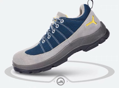 透气防静电钢包头工地劳保鞋