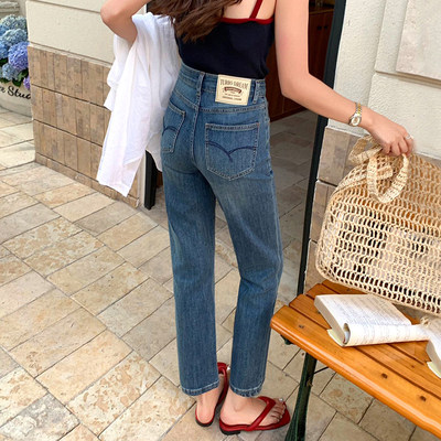 牛仔裤女小个子烟管薄款2