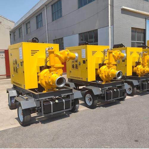 柴油自吸泵  防汛抗旱柴油水泵机组   应急移动泵车 大流量水泵