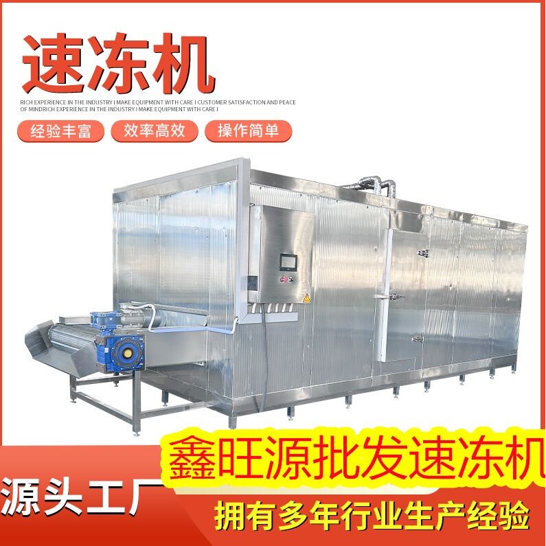 龙虾速冻设备 箱式空气能连续式鳕鱼片速冻机 专业定制厂家急冻