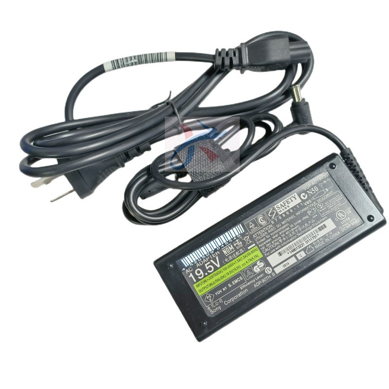 适用sony索尼VGN-NS21M PCG-7154M笔记本19.5V4.7A电源90W针口