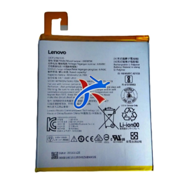 适用Lenovo联想TAB4 8 TB-8504N 8plus 8704X L16D1P34 平板电池