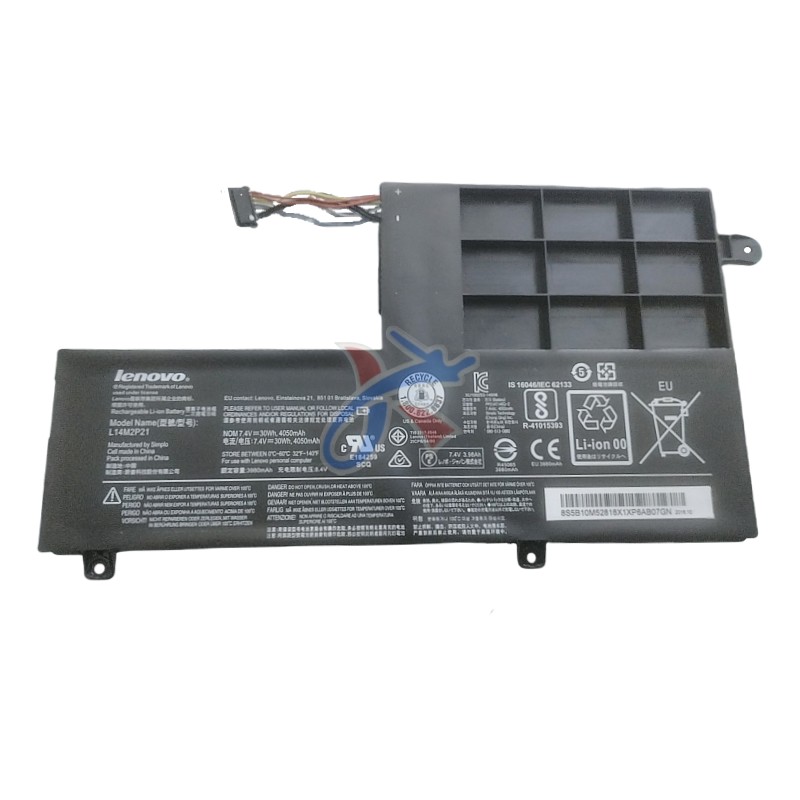 适用联想Ideapad310S-14/15IKB/ISK YOGA500-14ISK L14M2P21电池