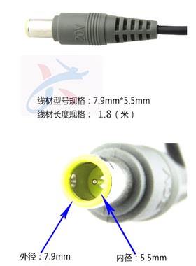 适用ThinkPad联想E455 E435 E430cE425电脑E420S充电源适配器90W