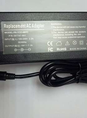 适用ACER宏碁ADP-135KB T 电源适配器19V 7.1A 135W5.5*1.5接口