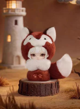 正版田栩宁专属AYOR TOYS  EMO'S情绪避难所系列毛绒盲盒搪胶挂件