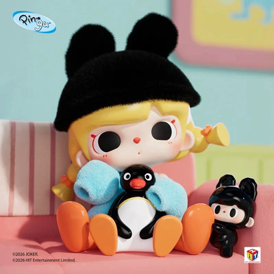正品X11SPACE.Pingu45周年暖心奇遇系列盲盒桌面摆件可爱公仔礼物