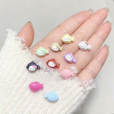 kitty猫手机链挂件钥匙扣材料