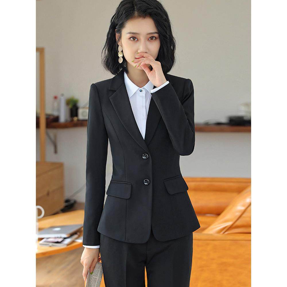 采购产品商务套装，女酒店经理工作服，时尚典雅正装套装，面试工
