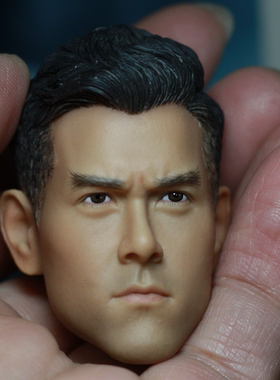1比6 兵人模型 男头雕 彭于晏 头雕 eddie 中国帅哥 现货