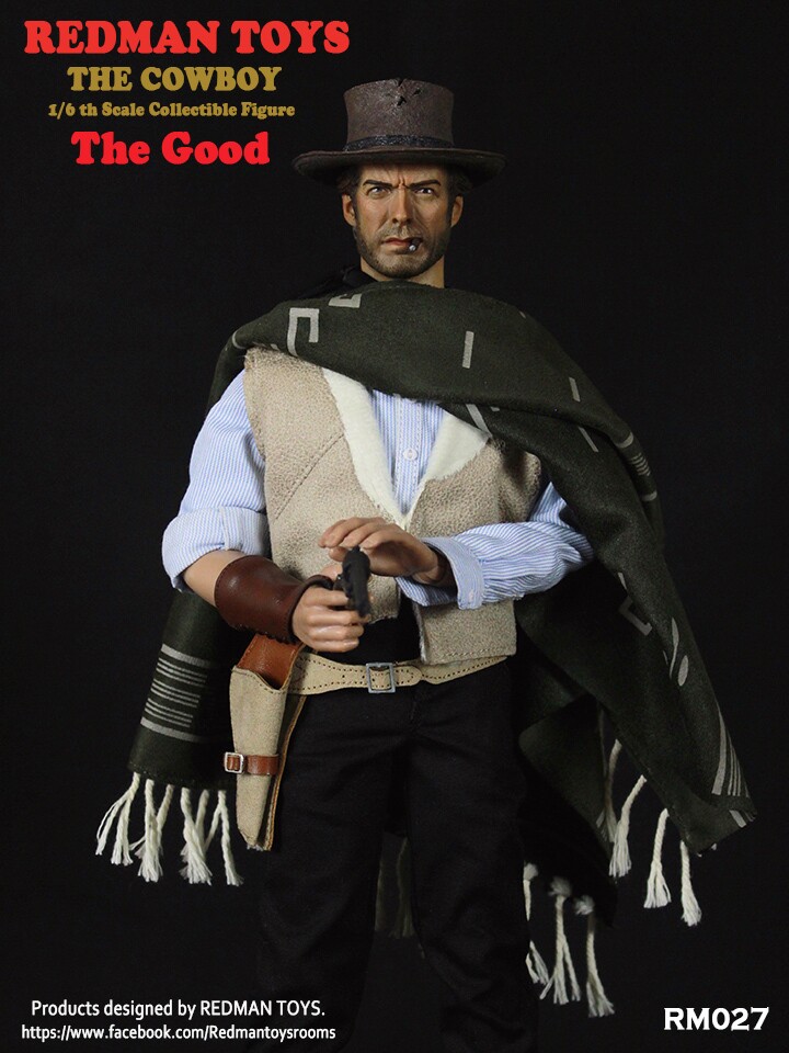 REDMAN TOYS RM027 1/6 黄金三镖客 荒野大镖客 The Good 现货