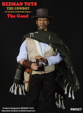 REDMAN TOYS RM027 1/6 黄金三镖客 荒野大镖客 The Good 现货