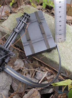 ZYTOYS ZY8019 1/6比例 M134加特林 火神炮黑铁色改良版模型 现货