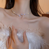 颈链choker项圈新娘项链女款 礼服脖子配饰锁骨链高级感 2026新款