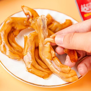 桔园洲福建龙岩泡鸭爪客家 泡爪永定特产 福建土楼风味下洋泡鸭爪