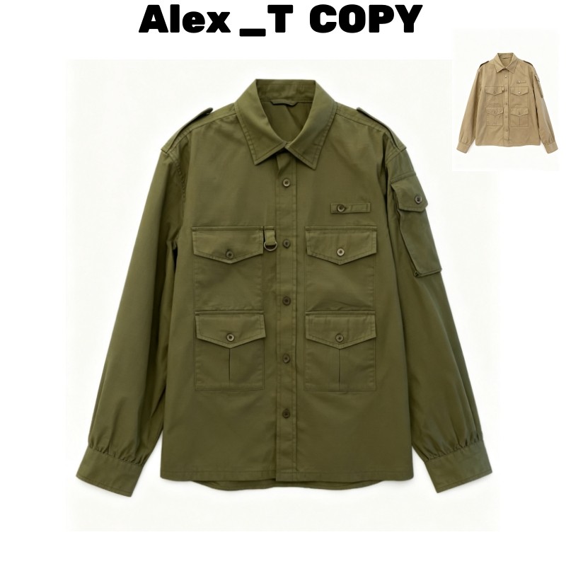 Alex 日代厂出货25aw human made Cameraman日系工装衬衫外套