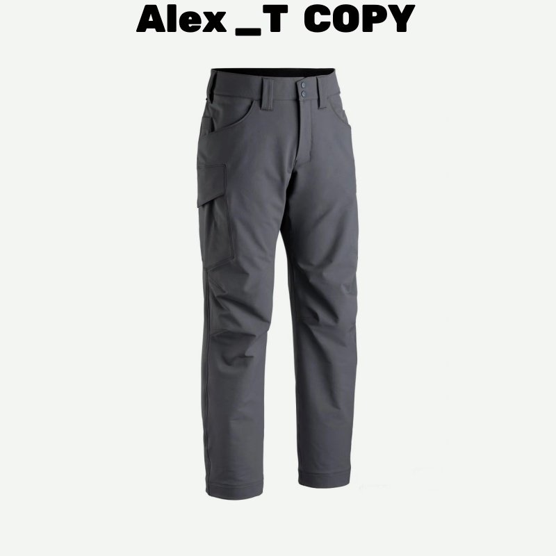 Alex 高性能户外软壳工装裤男 军禽AR巡逻休闲裤防水大口袋软壳裤