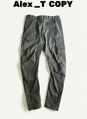 Alex 26年新款重工城市机能工装款ACG款修身弯刀立体剪裁工装裤男