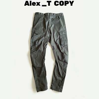 Alex 26年新款重工城市机能工装款ACG款修身弯刀立体剪裁工装裤男