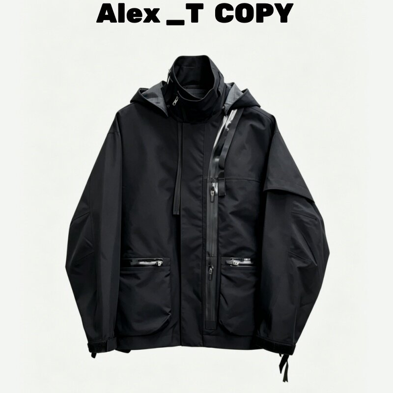 Alex 德系机能高性能全天候防风防水冲锋衣J115K-E ZIpSling系统