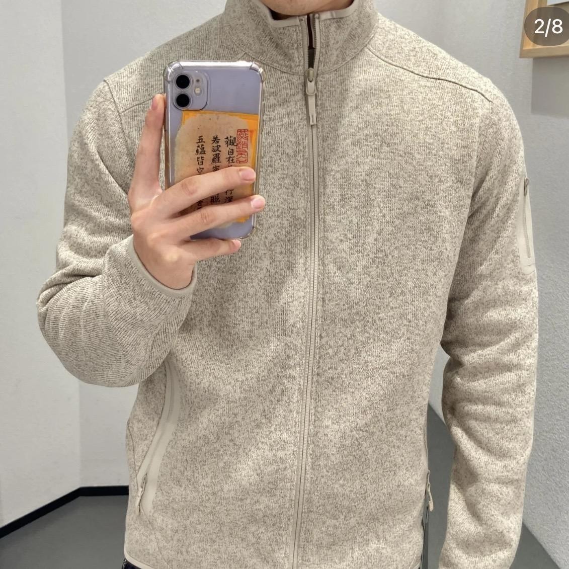 满配颜色！户外立领抓绒拉链开衫男女同款冲锋衣内搭外套30472