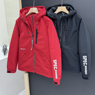 男女装 休闲户外防风防水连帽棉衣外套22295 冬季