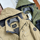 户外牛货 防风防水加绒夹棉秋冬男士 休闲M65夹克加厚保暖棉服外套