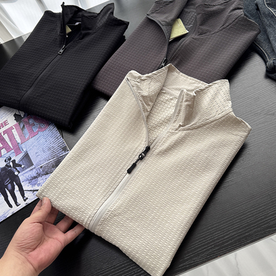 L系平替！毛巾底结构！25秋季新品速干透气防风防水夹克S00605