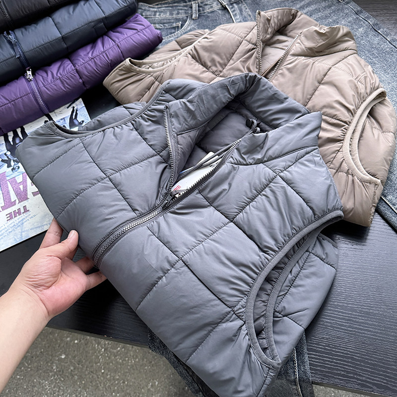 秋冬男女外贸空气棉保暖立领马甲百搭无袖坎肩背心50300,男装,常规马甲,淘宝优惠券,粉丝福利购,淘宝优惠卷