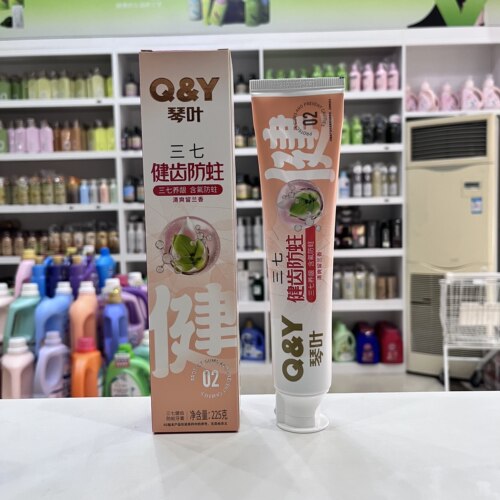 琴叶防蛀健齿双重薄荷清新牙膏