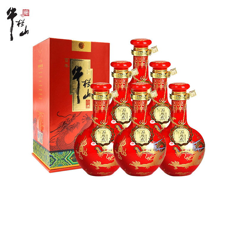 牛栏山窖藏30年白酒瓶整箱二锅头