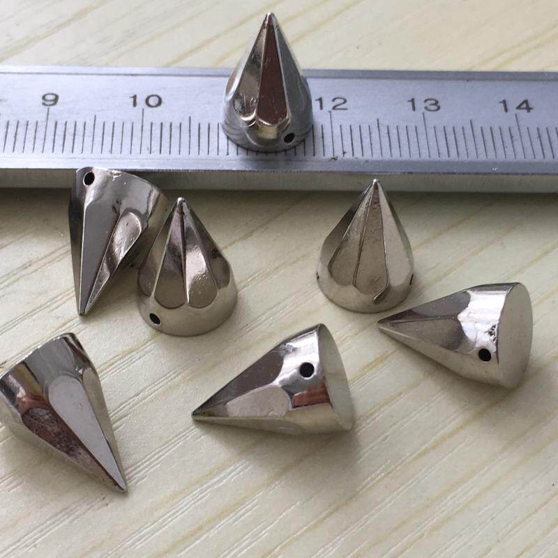 朋克手缝特色拉风圆锥尖钉 DIY手工COS铆钉尖锥柳钉配件15mm饰品