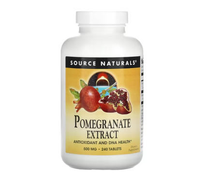 美国Source Naturals石榴提取物 500 毫克 240 片