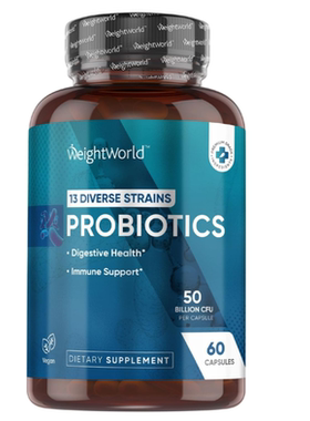 美国 WeightWorld 男女益生菌 500亿菌落13种益生菌菌株6粒