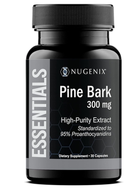 美国Nugenix Essentials松树皮提取物300毫克95%原花青素30 粒