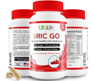 美国ULTALIFE 尿酸清洁支持 G.O.U.T肾脏清洁排毒Chanca Piedra