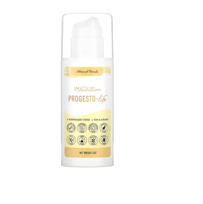 美国SMNutrition Progesto-Life 黄体酮配方105ml 女性使用