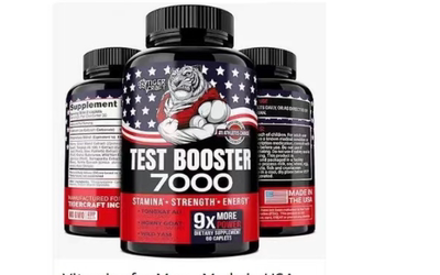 美国Testosterone山羊草 睾酮增强补充剂 男性力量 健身耐力 60粒