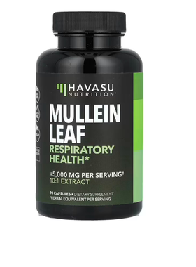 美国Havasu Nutrition毛蕊叶肺部健康 500毫克 90 粒胶囊