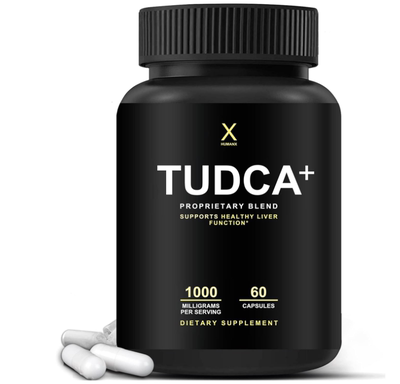美国HUMANX TUDCA+1000毫克(金牛磺酸)肝脏健康辅助剂 胆汁盐