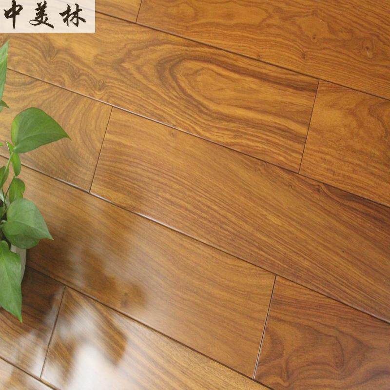 非洲花梨木刺猬紫檀亚花梨纯实木地板18mm黄花梨原木地板a级