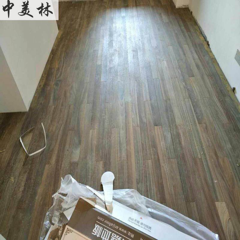 玉檀香纯实木地板18mm 绿檀木维腊木素板无油漆名贵木材厂家直销