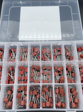 392方形382圆型保险丝管250V慢断T0.5A-10A 24种每种各10只240PCS