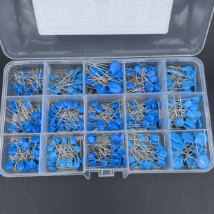 1KV 高压瓷片电容盒装 2KV 瓷介磁片 3KV 300个15个规格每种20个